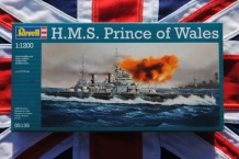 Revell 05135 HMS PRINCE OF WALES British Battleship WWII